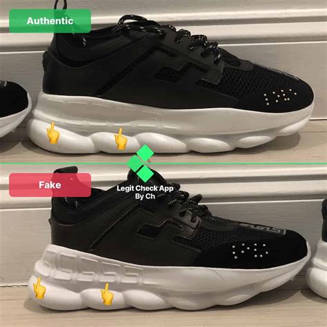 Versace chain reaction sneakers scam